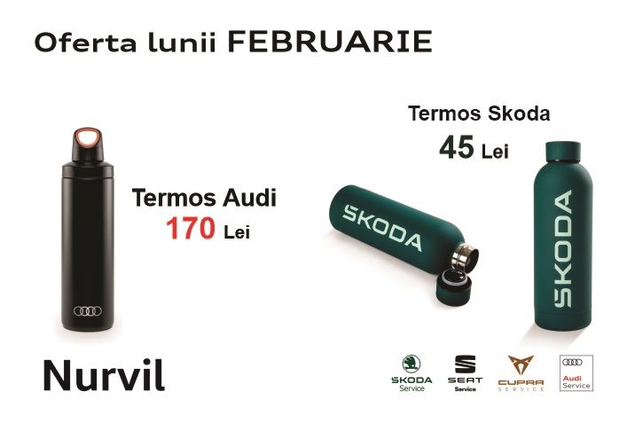 Oferta Termos Audi si Termos Skoda